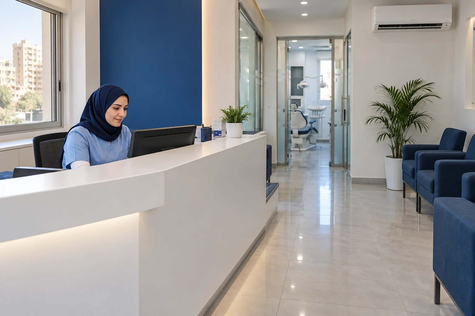 داخل عيادة أركان لطب الأسنان