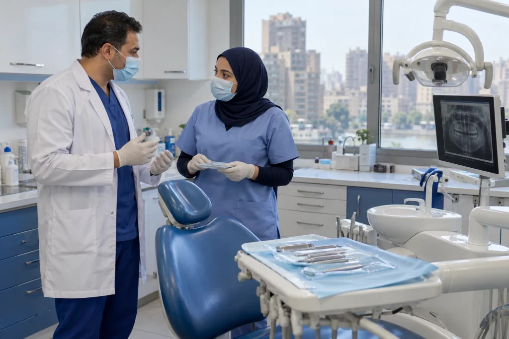 تجهيز غرفة العلاج داخل العيادة