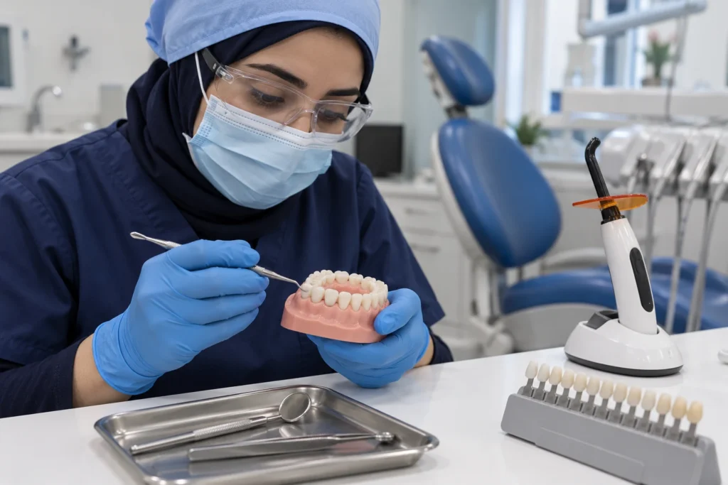 تفاصيل مرتبطة بخدمة تجميل الابتسامة